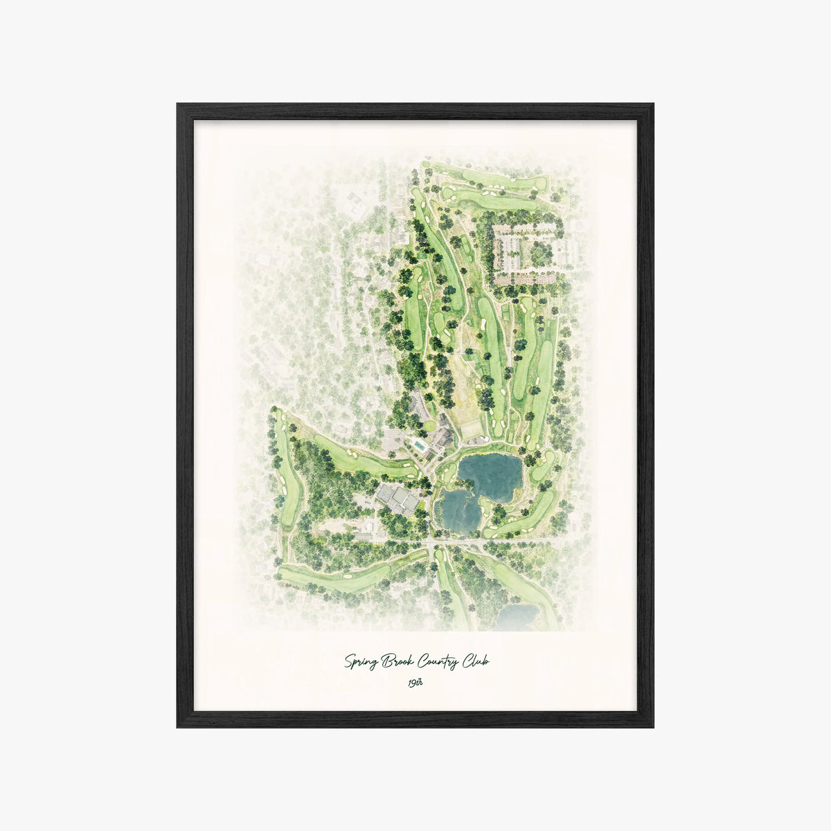 Spring Brook Country Club black frame