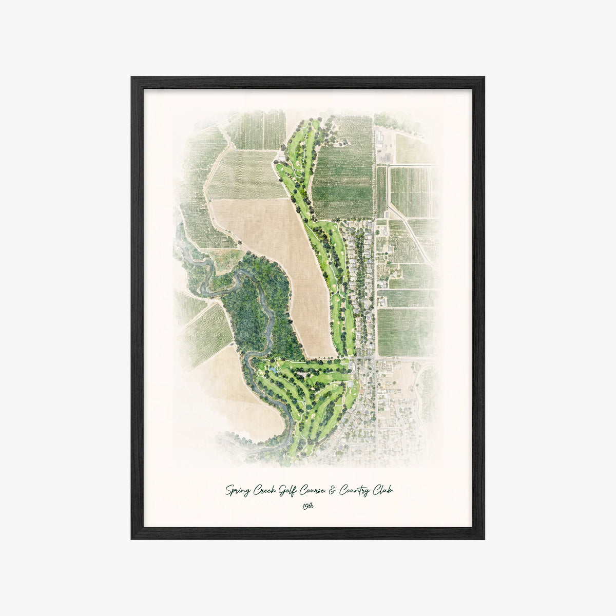 Spring Creek Golf Course & Country Club black frame