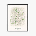 Spring Creek Golf Course black frame
