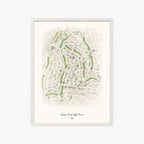 Spring Creek Golf Course white frame