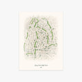 Spring Creek Golf Course printed artwork