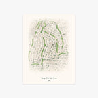 Spring Creek Golf Course printed artwork