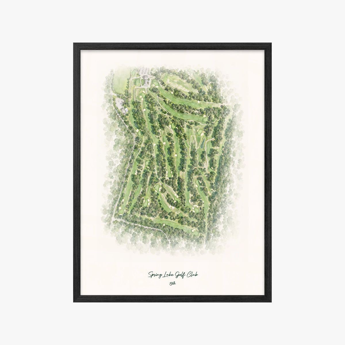 Spring Lake Golf Club black frame