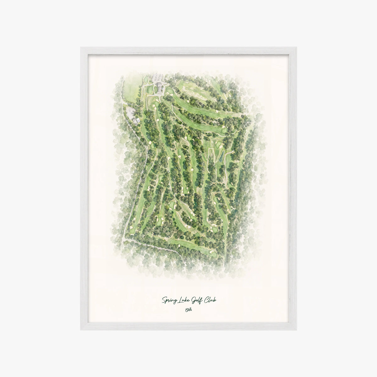 Spring Lake Golf Club white frame