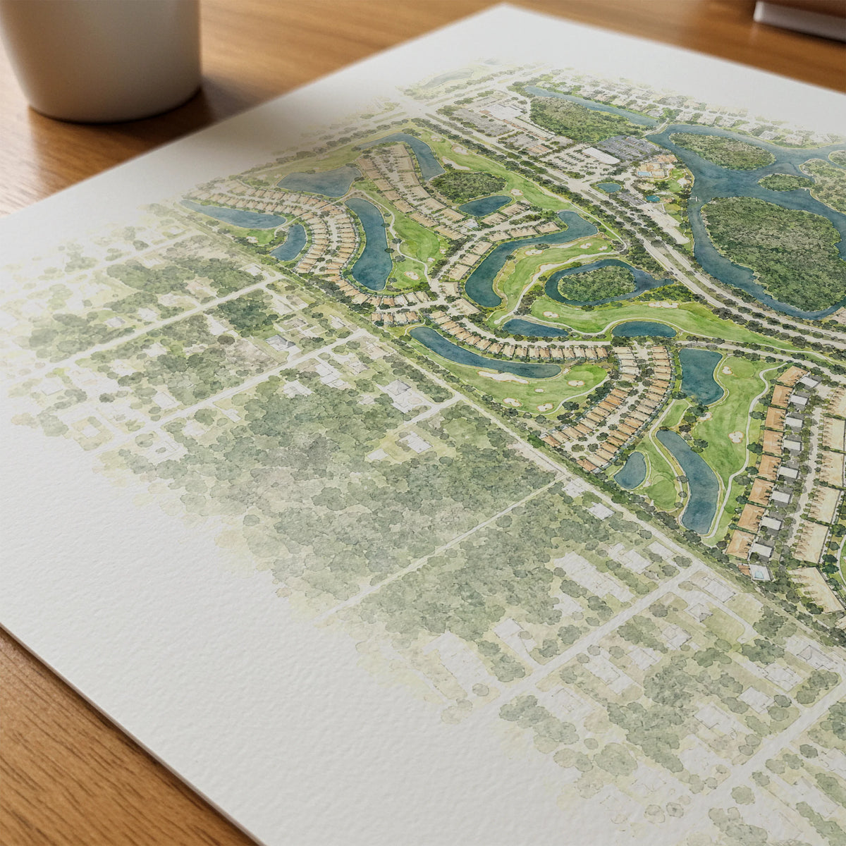 Spring Run Golf Club mockup 4