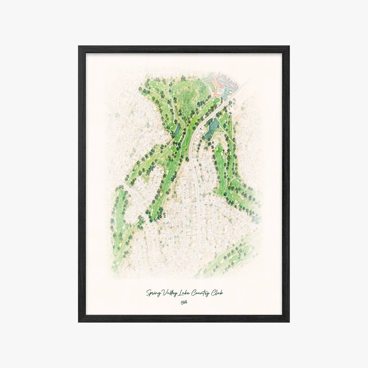 Spring Valley Lake Country Club black frame