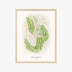 Springtown Golf Course wood frame
