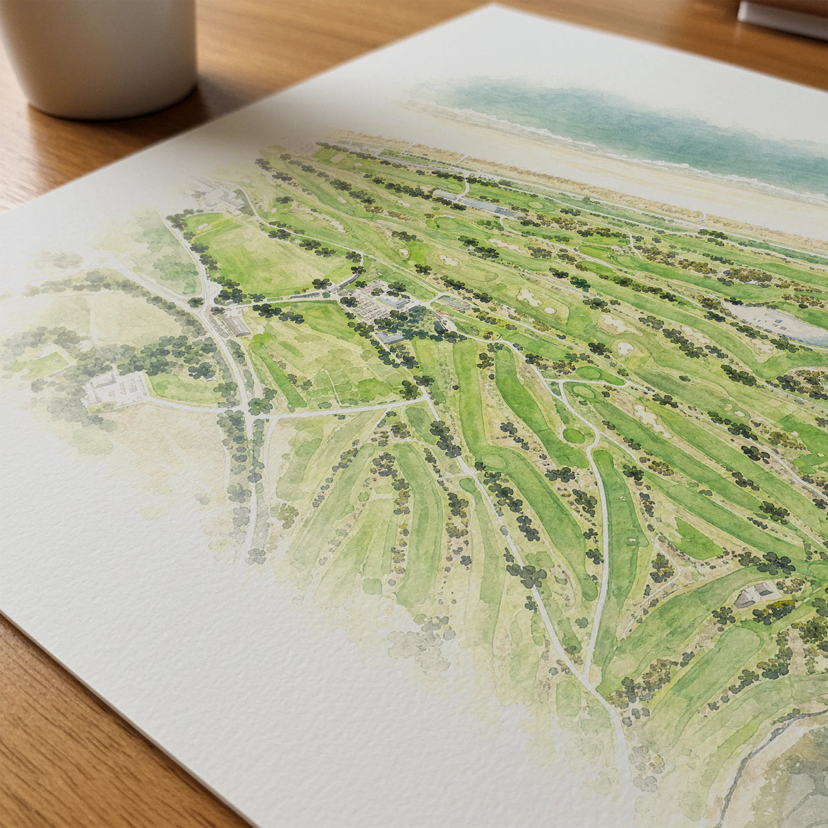St. Andrews Links Golf Course mockup 4