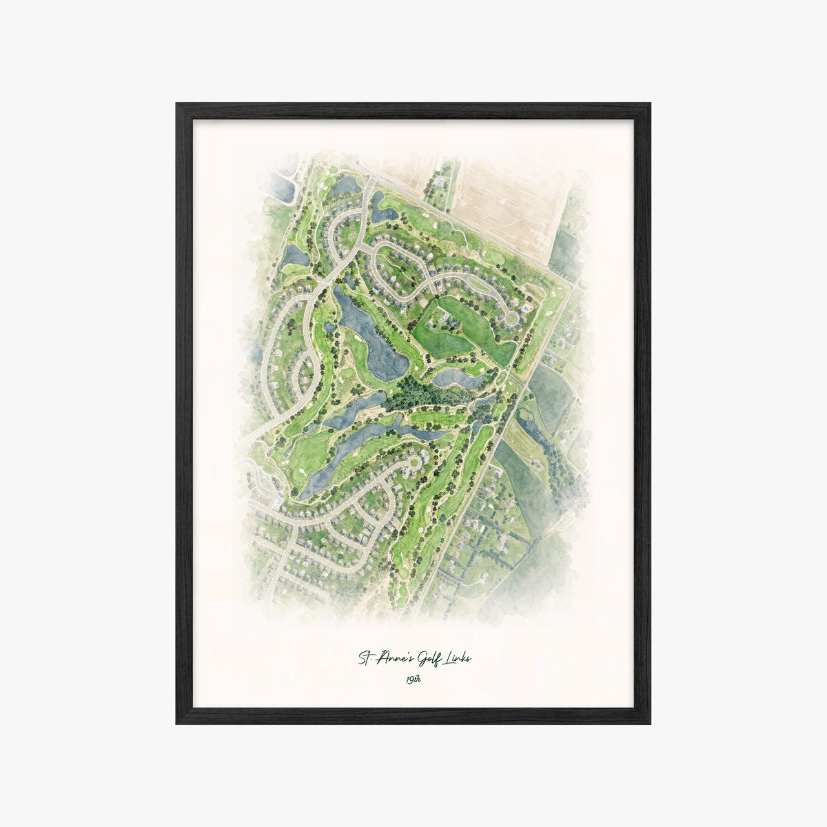 St. Anne's Golf Links black frame