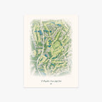 St. Augustine Shores Golf Club printed artwork