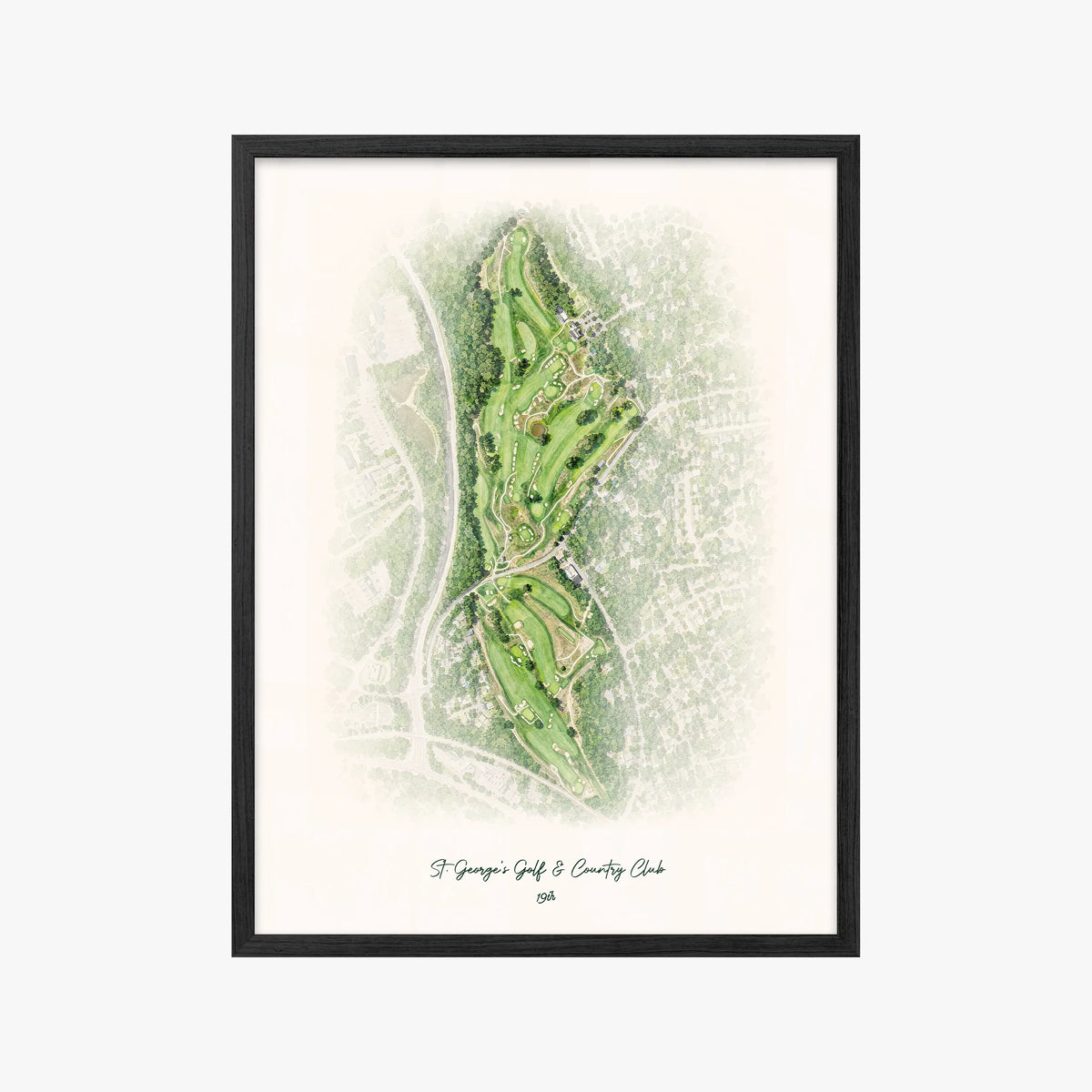 St. George's Golf & Country Club black frame