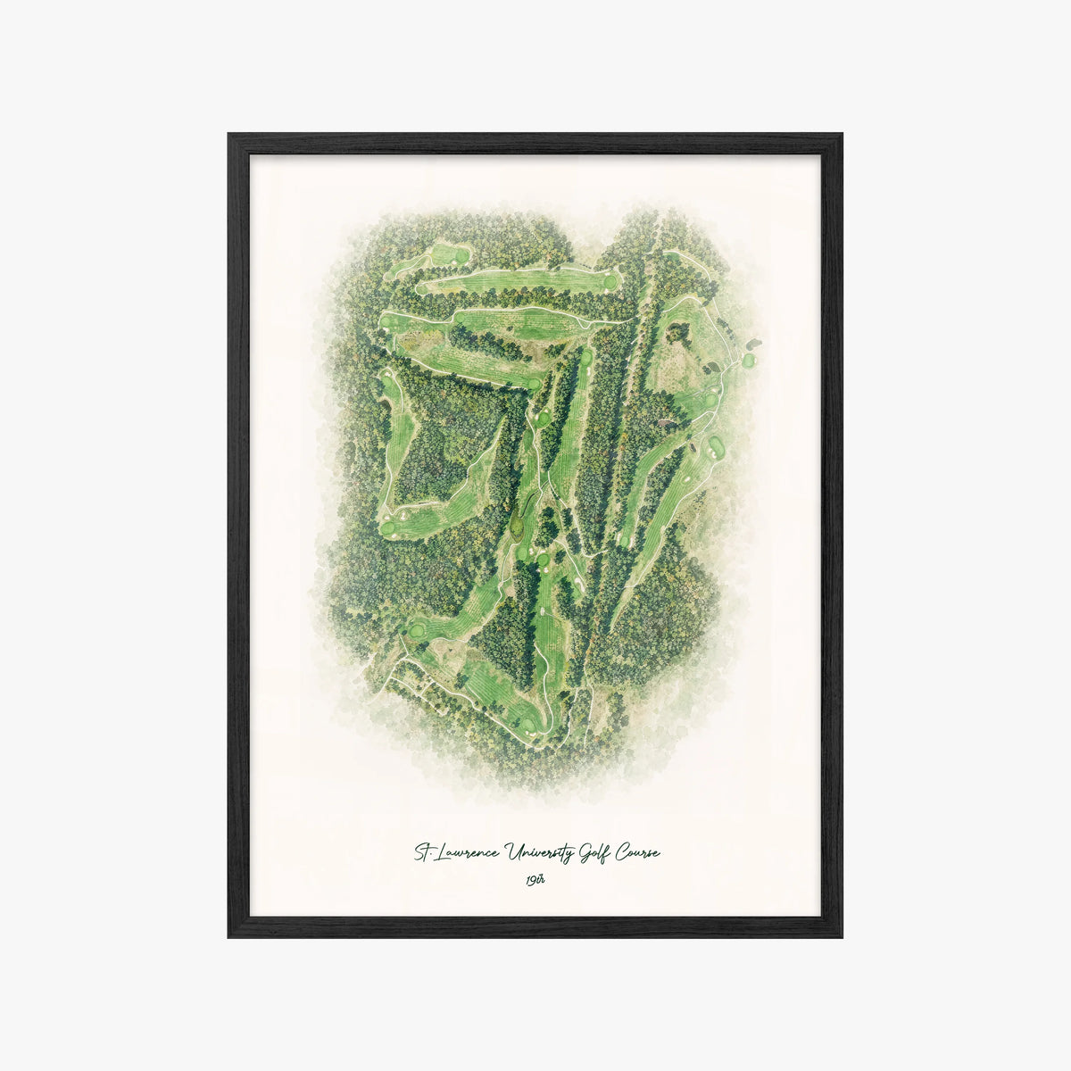 St. Lawrence University Golf Course black frame