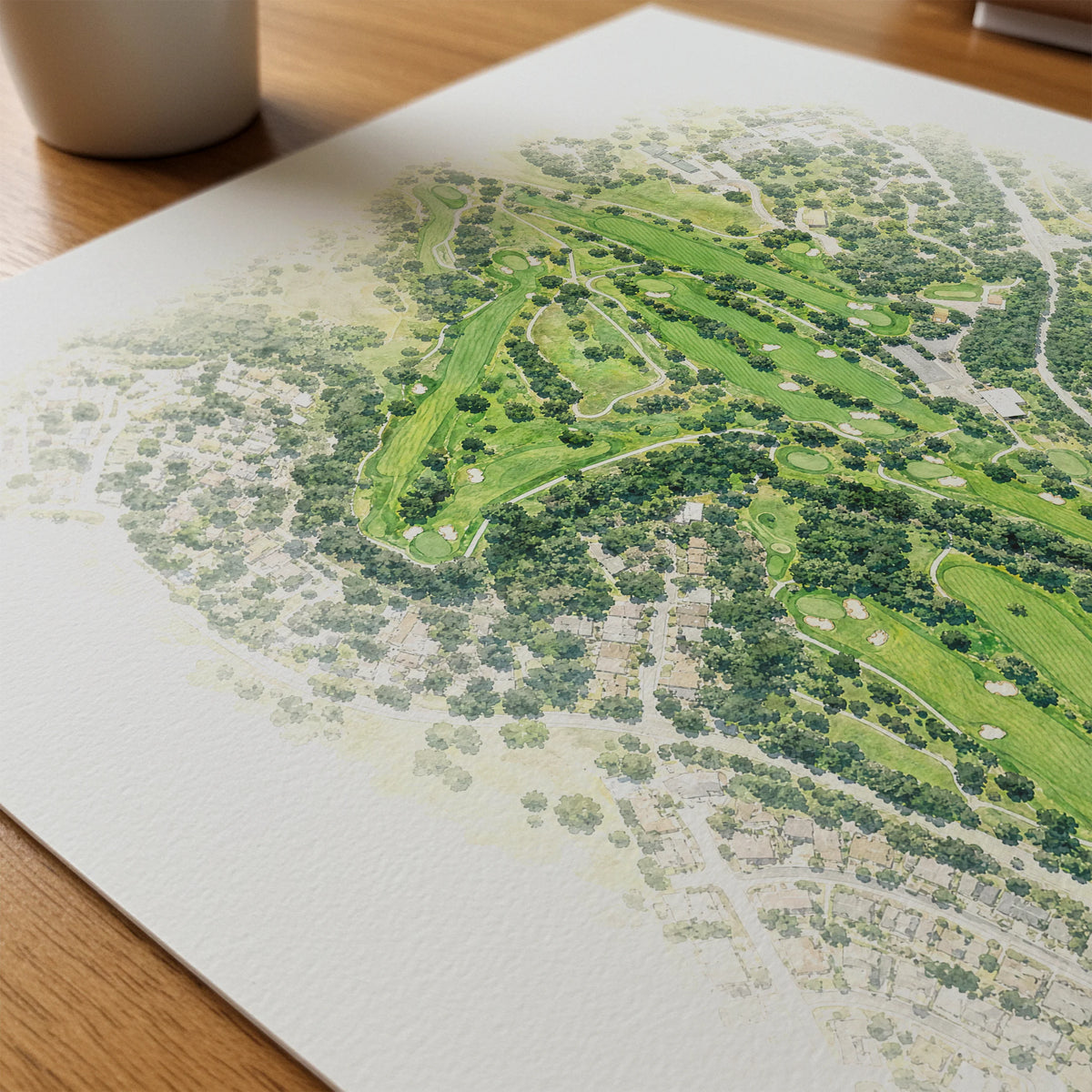 Stanford University Golf Course mockup 4