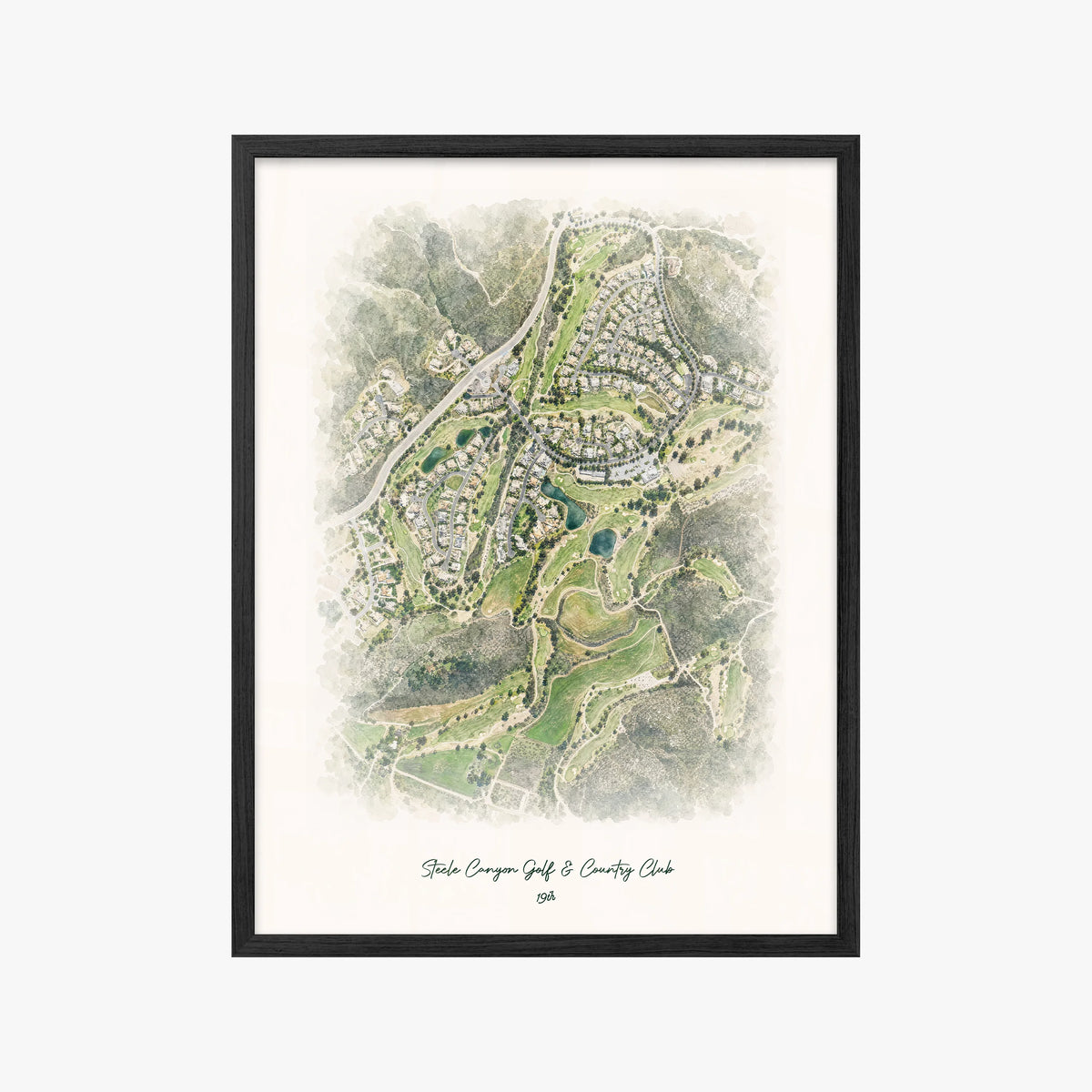 Steele Canyon Golf & Country Club black frame