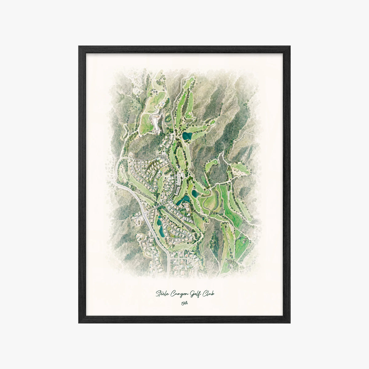 Steele Canyon Golf Club black frame