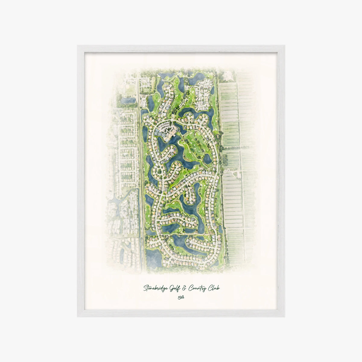 Stonebridge Golf & Country Club white frame
