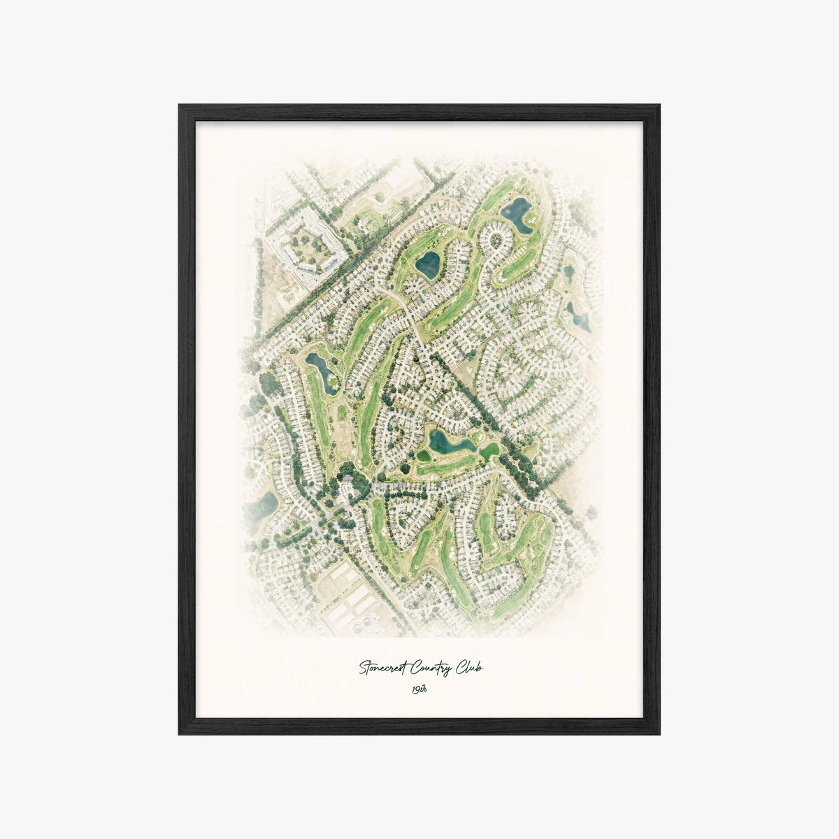 Stonecrest Country Club black frame