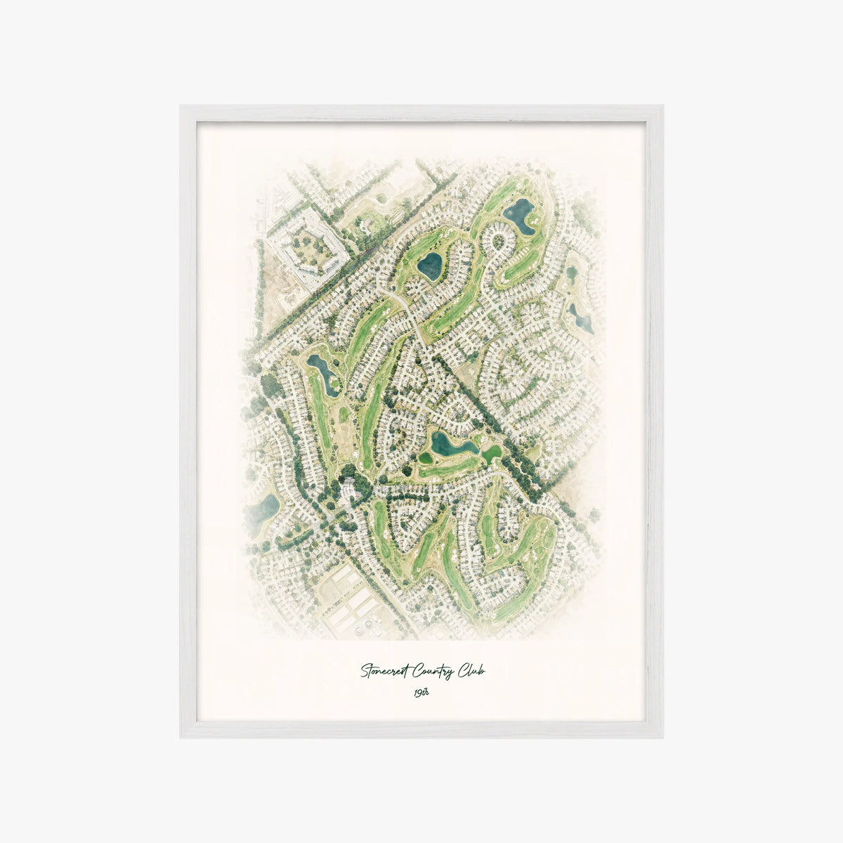 Stonecrest Country Club white frame