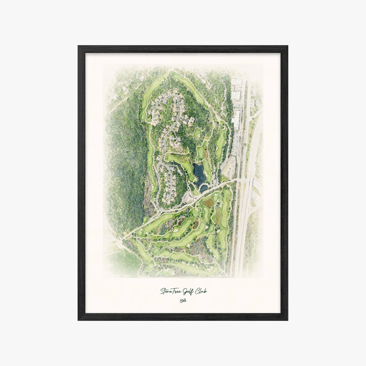 StoneTree Golf Club black frame