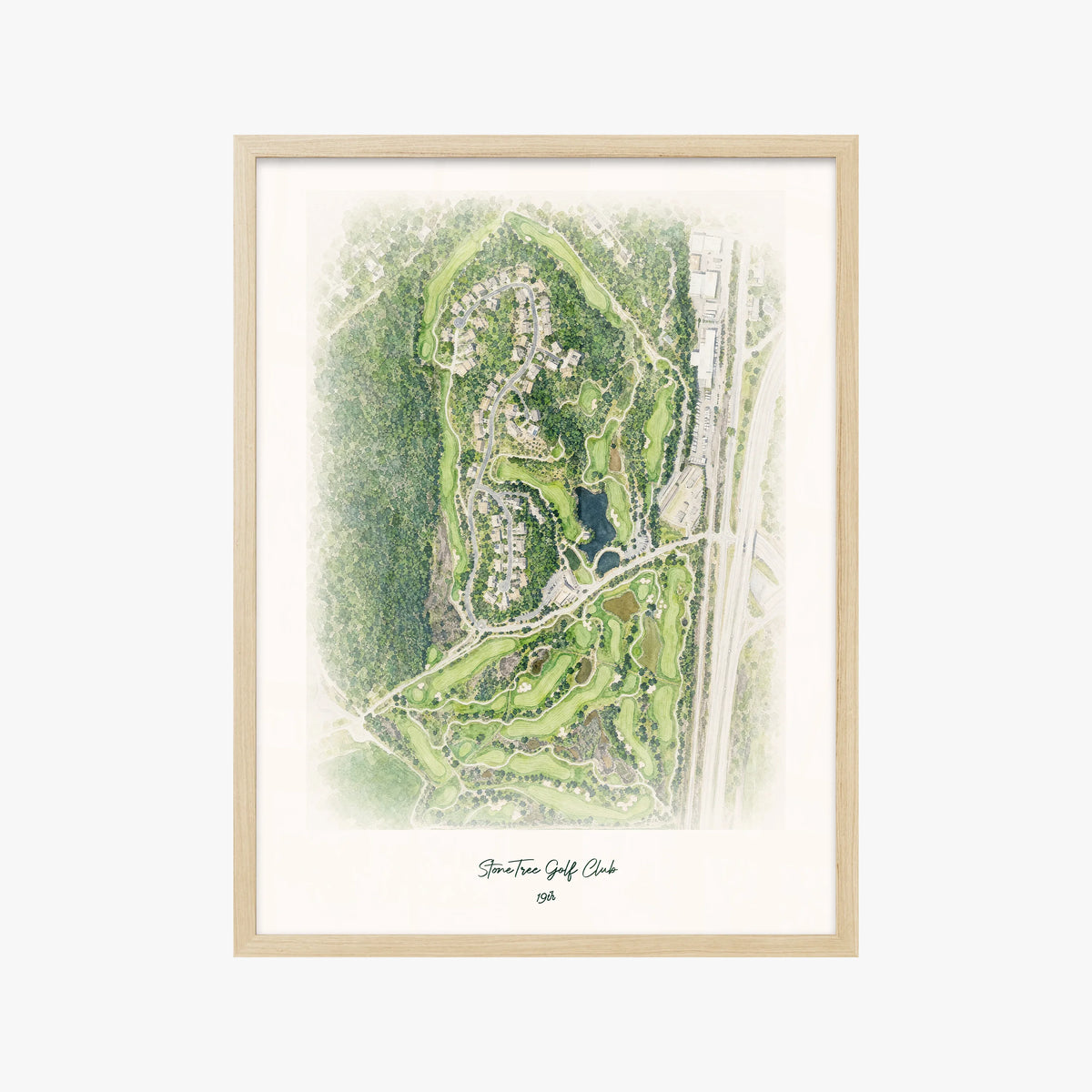 StoneTree Golf Club wood frame