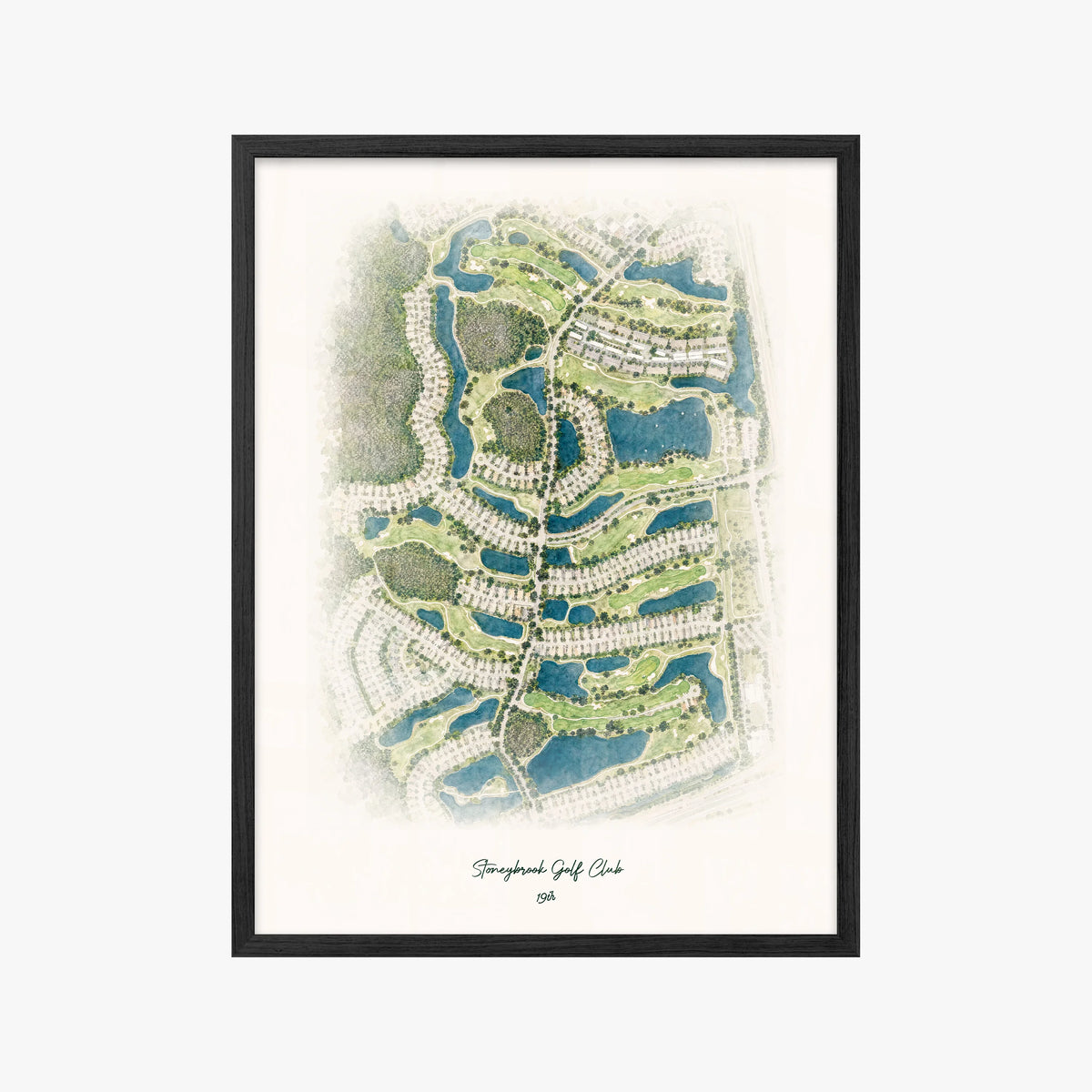 Stoneybrook Golf Club black frame