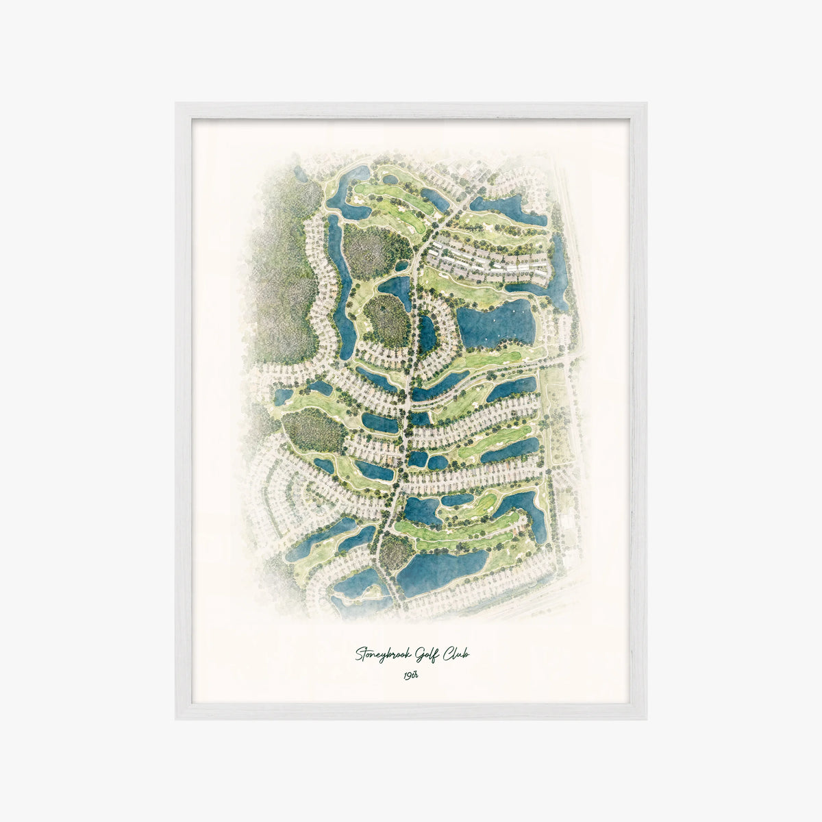 Stoneybrook Golf Club white frame