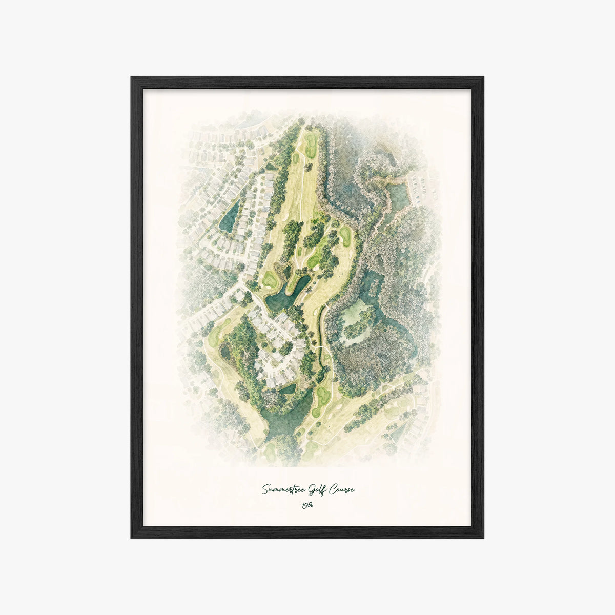 Summertree Golf Course black frame