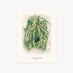 Summit View Golf Club printed artwork