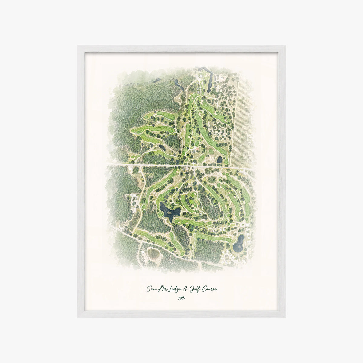 Sun Air Lodge & Golf Course white frame