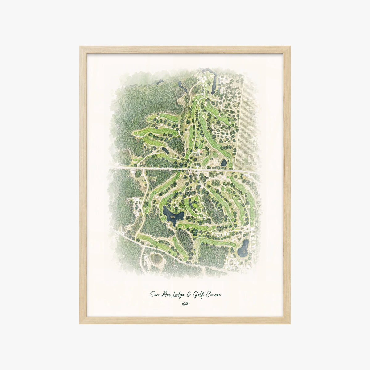 Sun Air Lodge & Golf Course wood frame