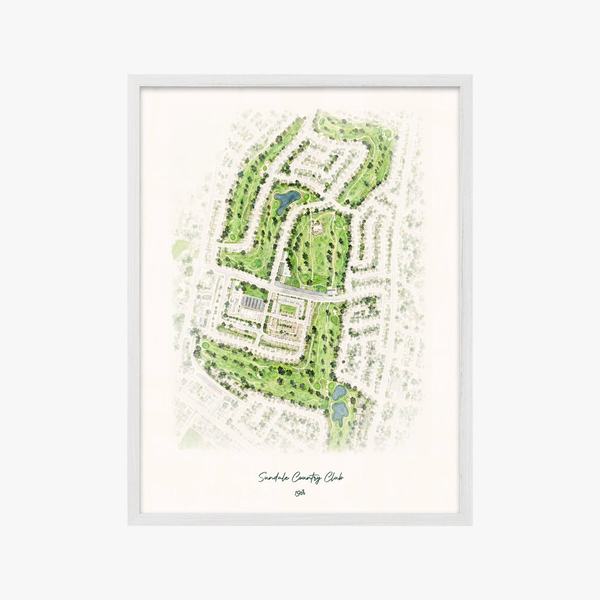 Sundale Country Club white frame