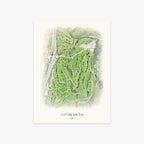 Sunol Valley Golf Course printed artwork