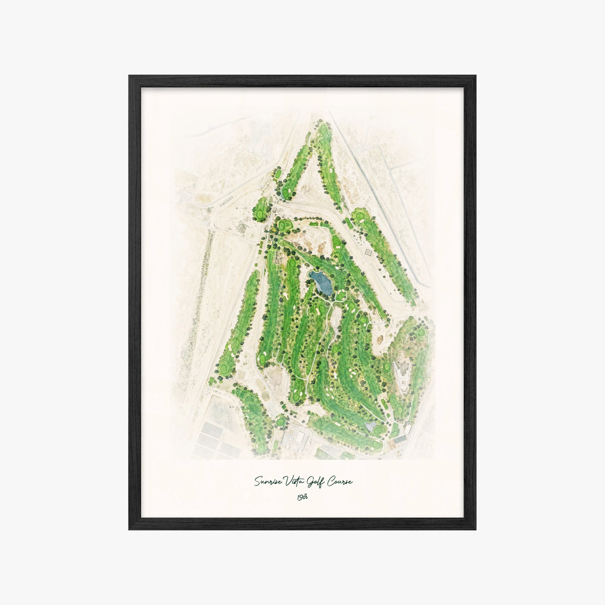 Sunrise Vista Golf Course black frame