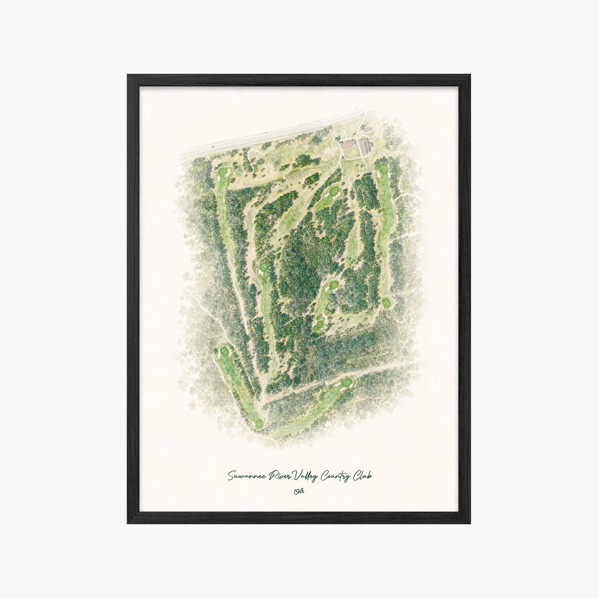 Suwannee River Valley Country Club black frame