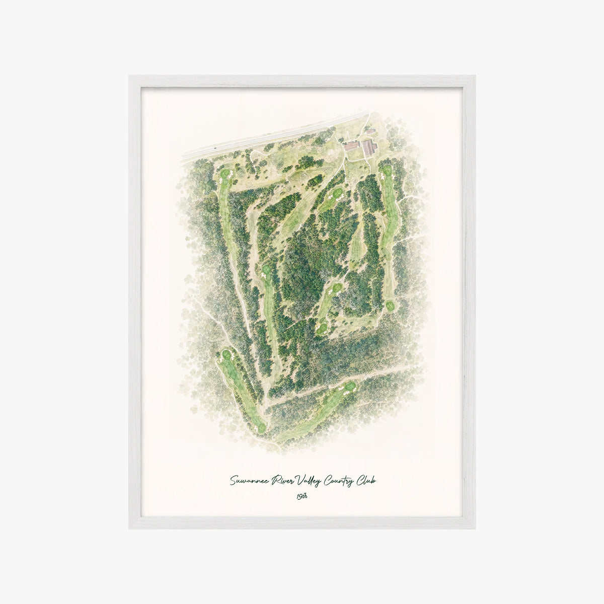 Suwannee River Valley Country Club white frame