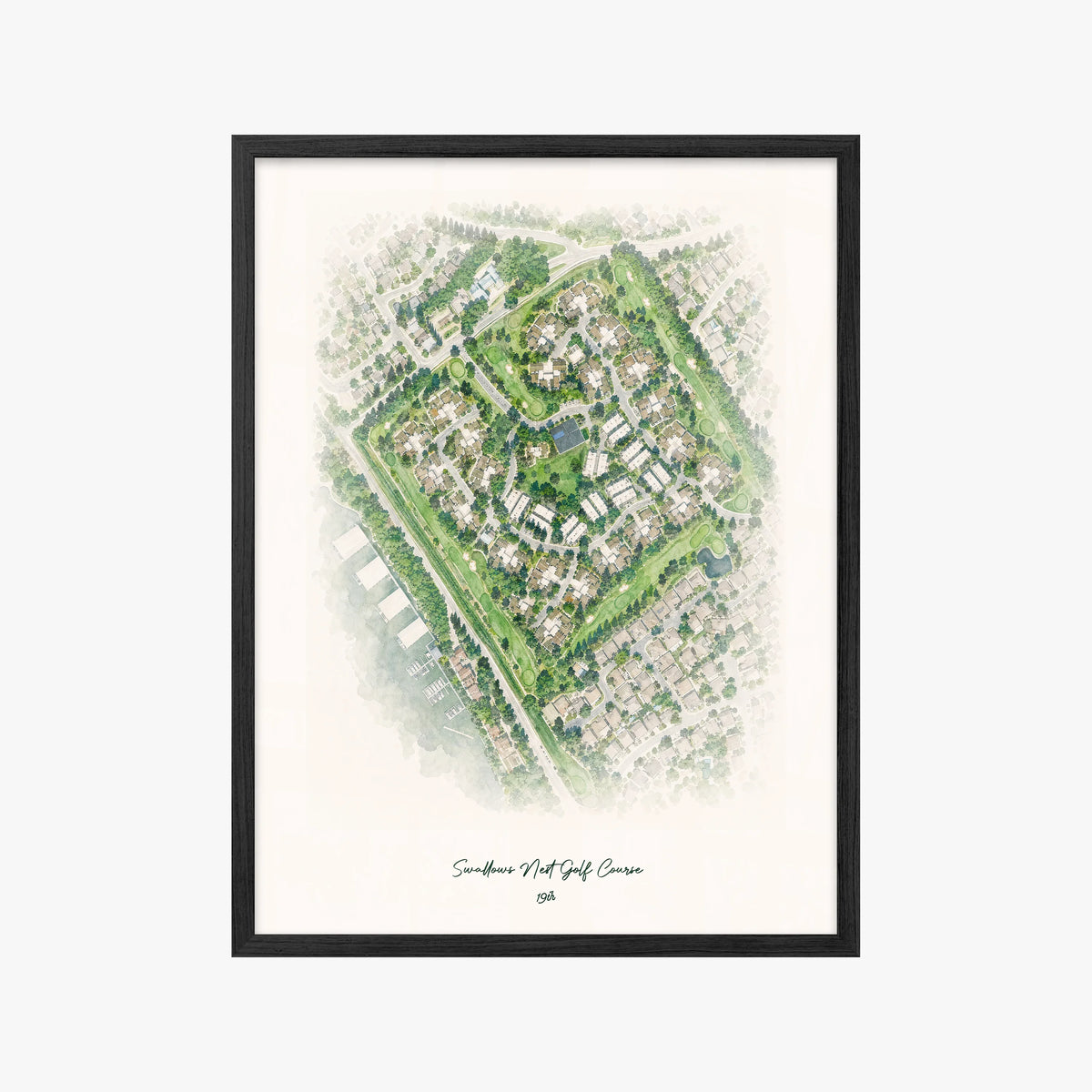 Swallows Nest Golf Course black frame