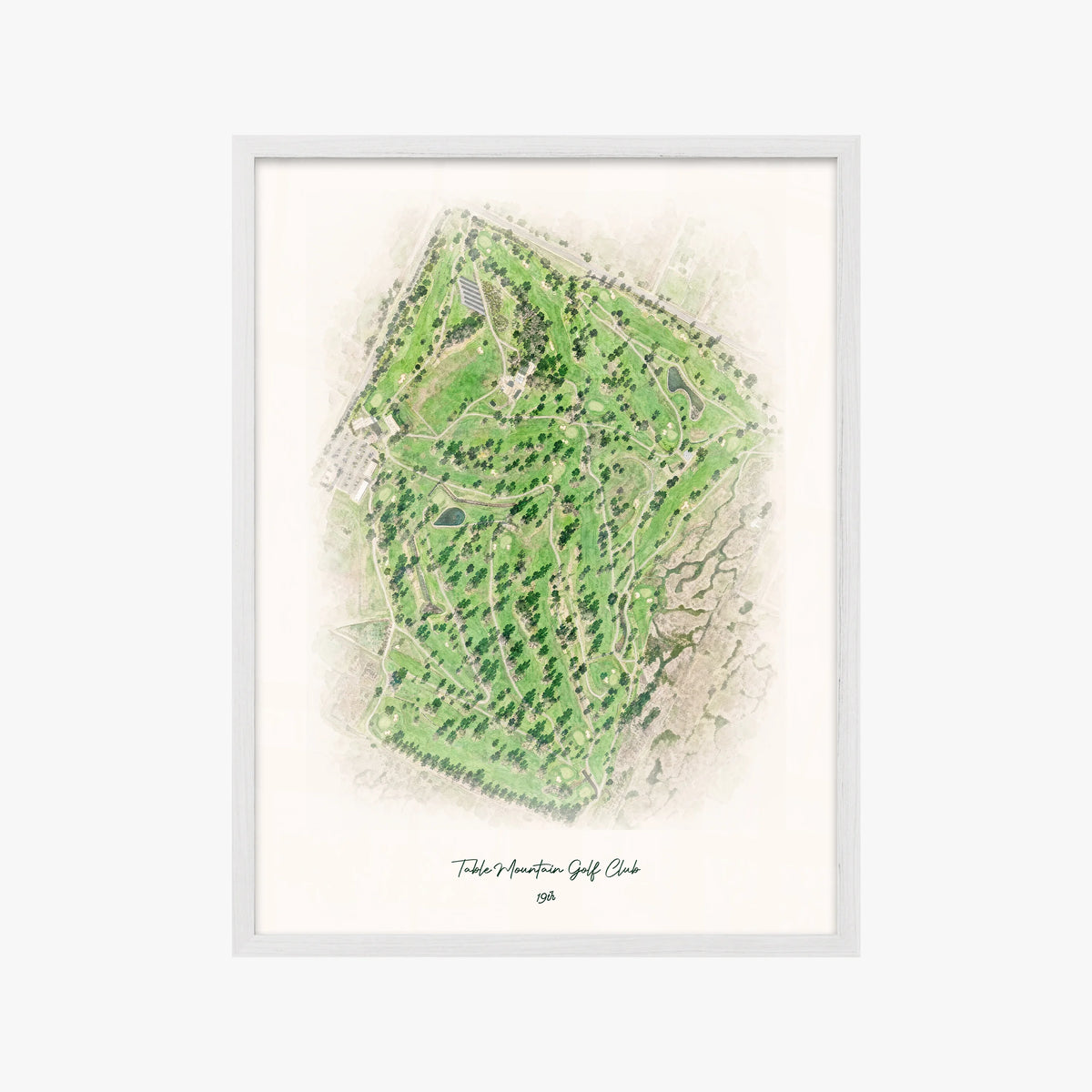 Table Mountain Golf Club white frame
