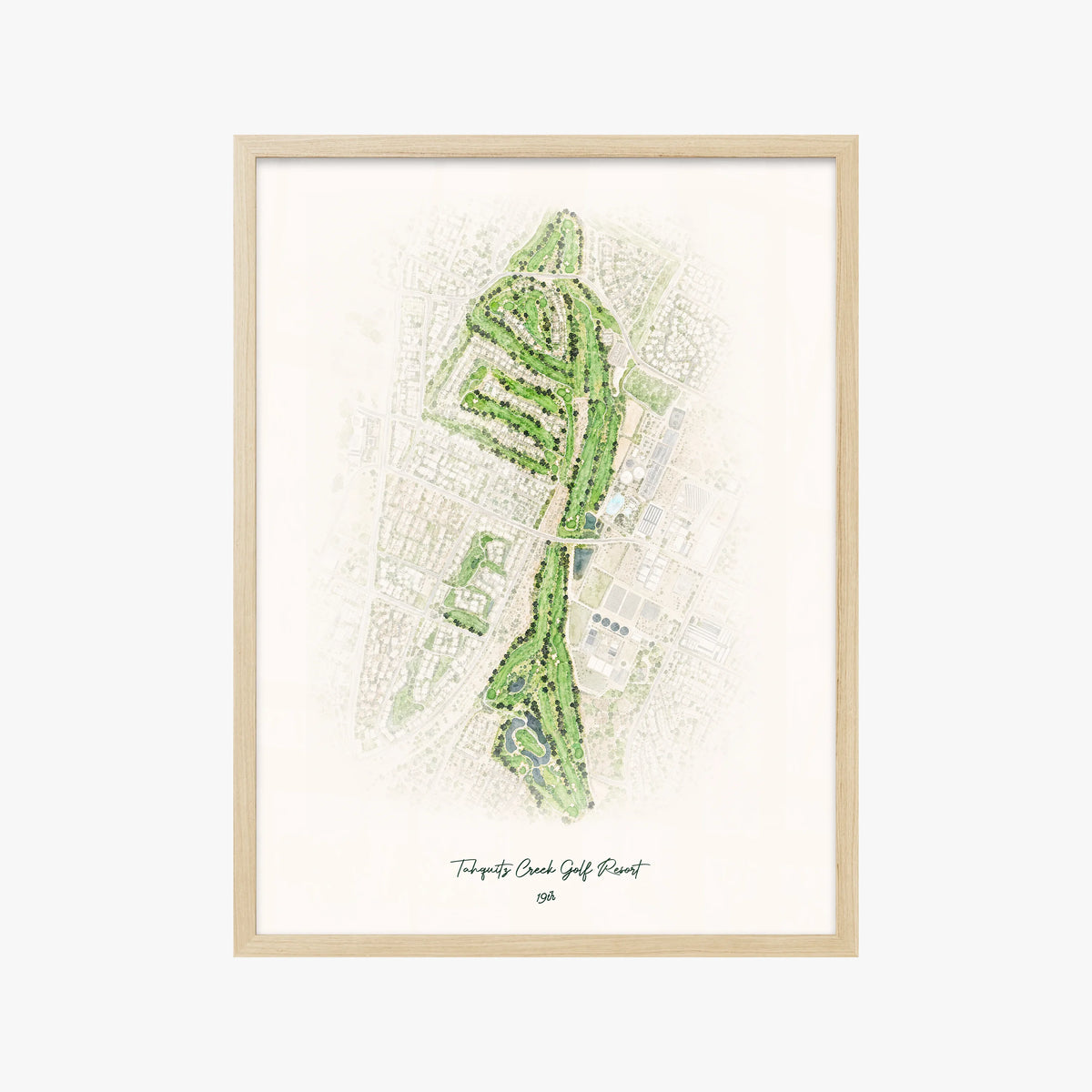 Tahquitz Creek Golf Resort wood frame