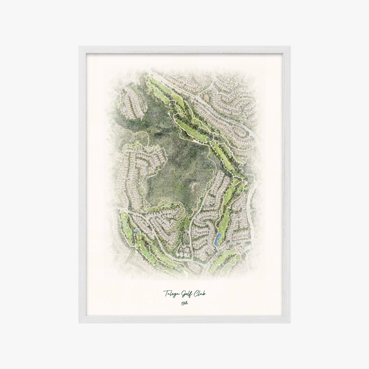 Talega Golf Club white frame