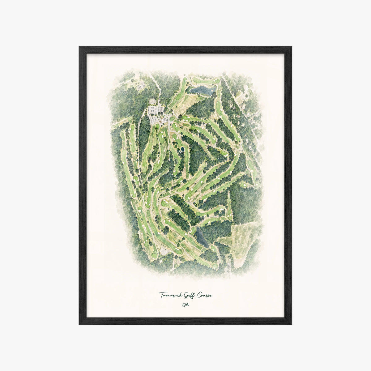 Tamarack Golf Course black frame