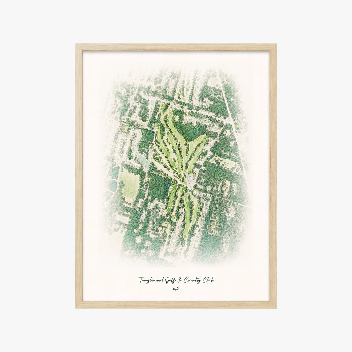 Tanglewood Golf & Country Club wood frame
