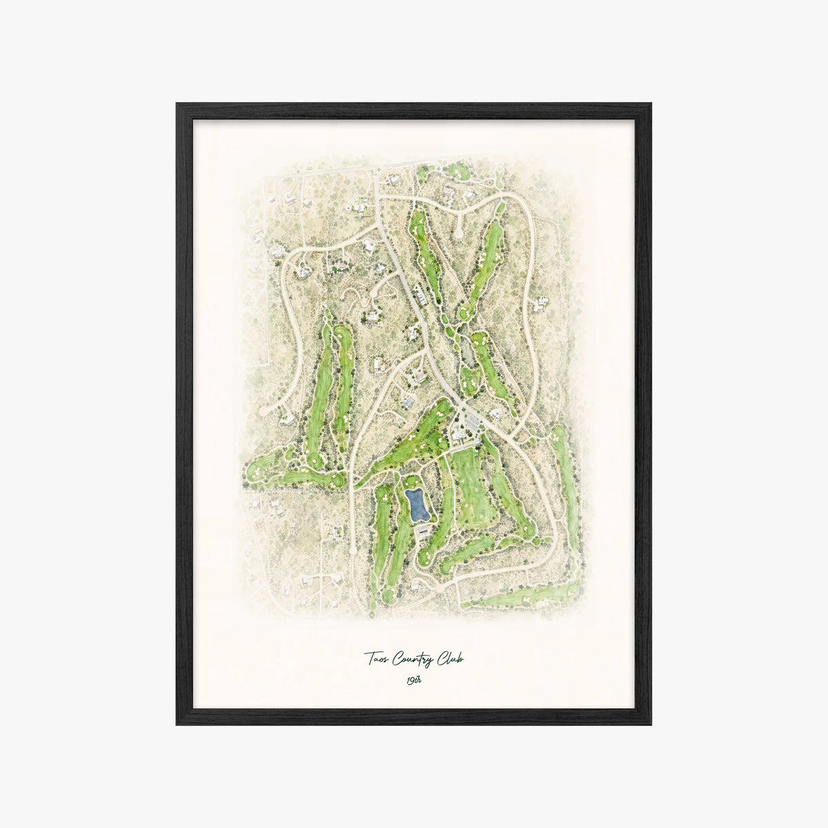 Taos Country Club black frame