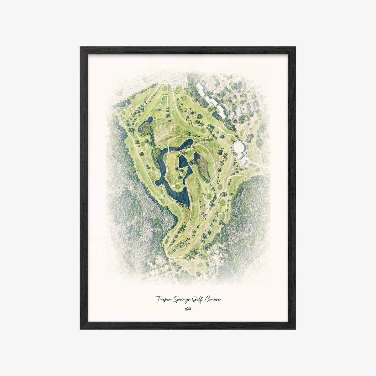 Tarpon Springs Golf Course black frame