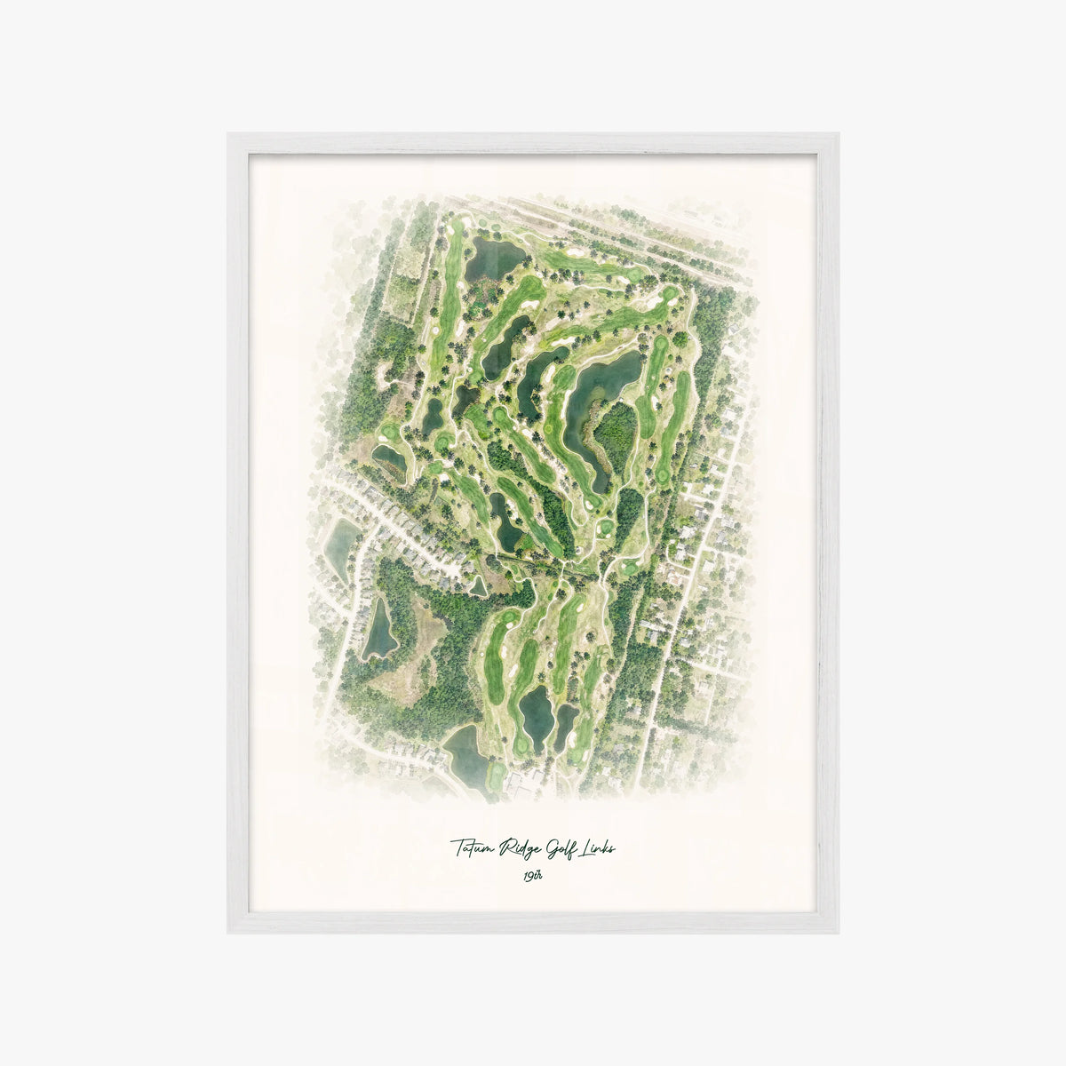 Tatum Ridge Golf Links white frame