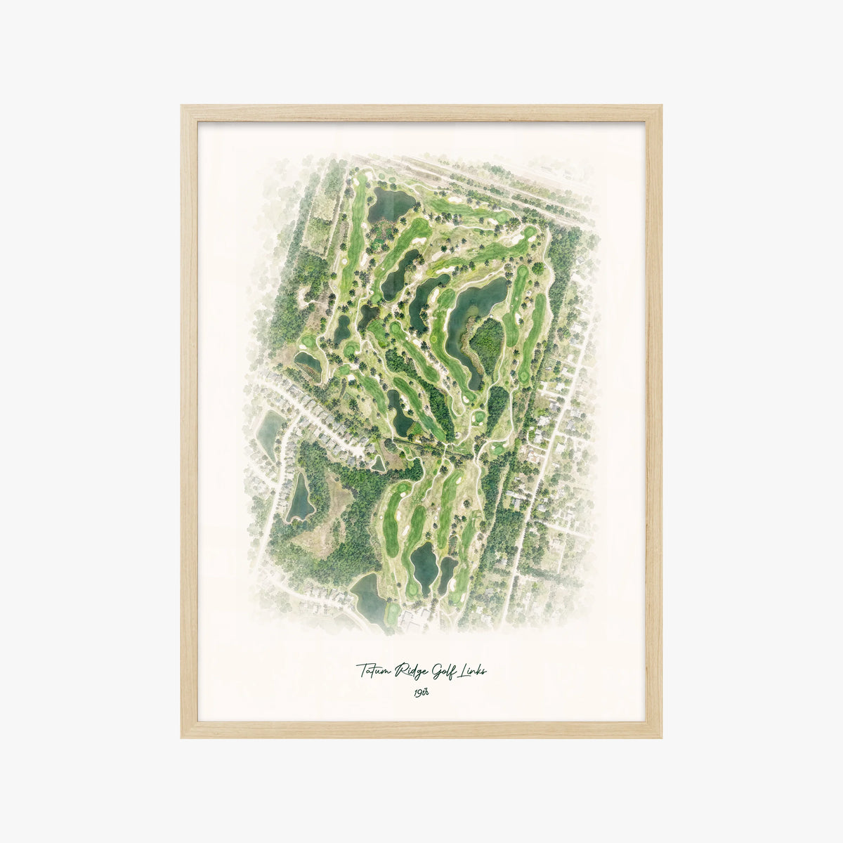 Tatum Ridge Golf Links wood frame
