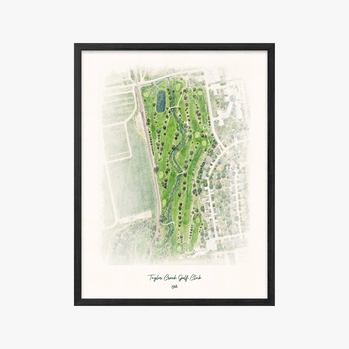 Taylor Creek Golf Club black frame