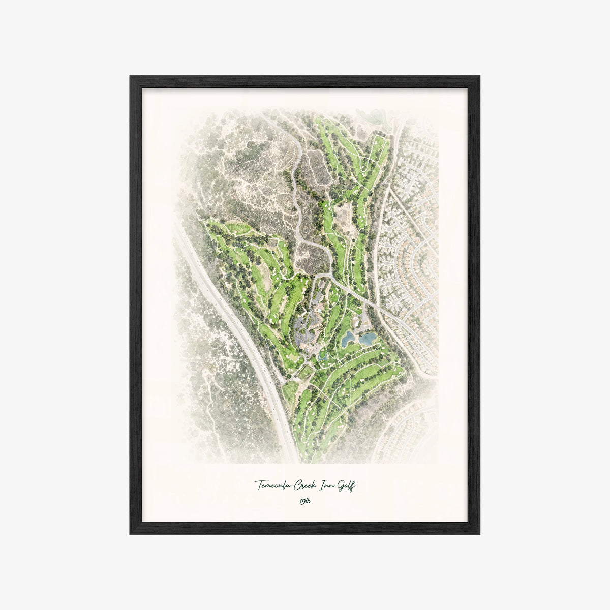 Temecula Creek Inn Golf black frame