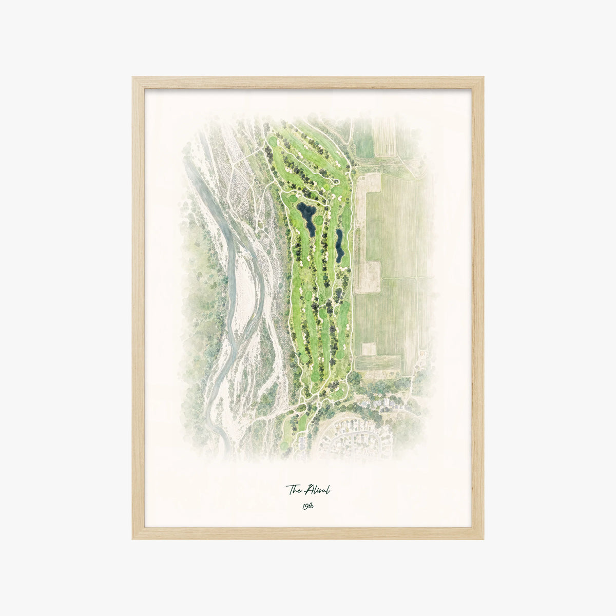 The Alisal wood frame