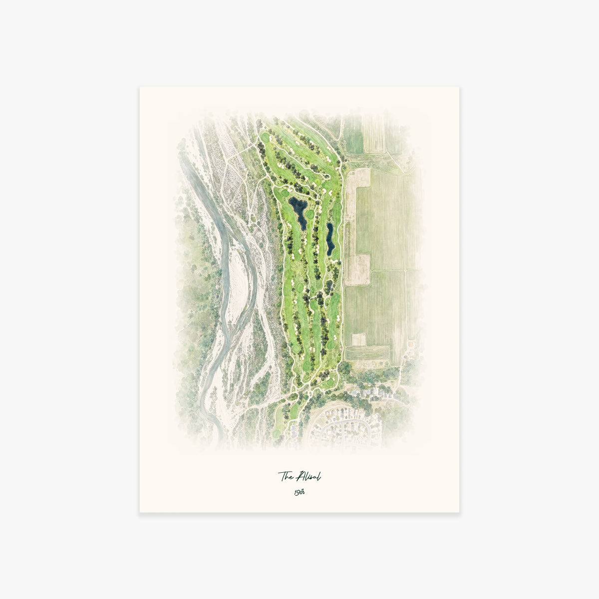 The Alisal printed artwork