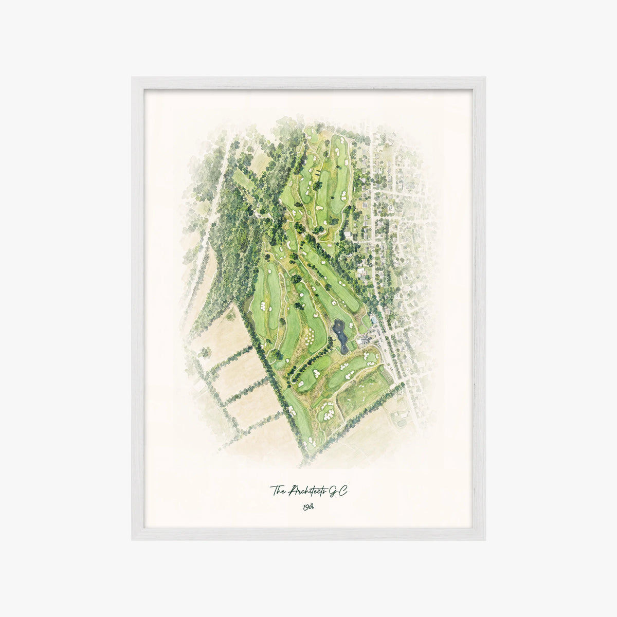 The Architects G.C white frame